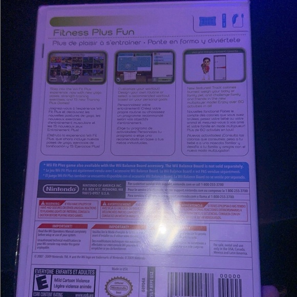 Nintendo Wii Fit Plus Video Game - SEALED BRAND NEW main image 1